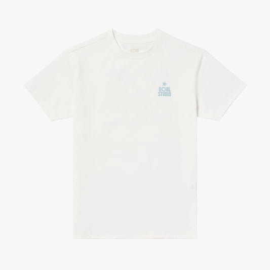MAP LOGO AIRDRY TEE - OFF WHITE