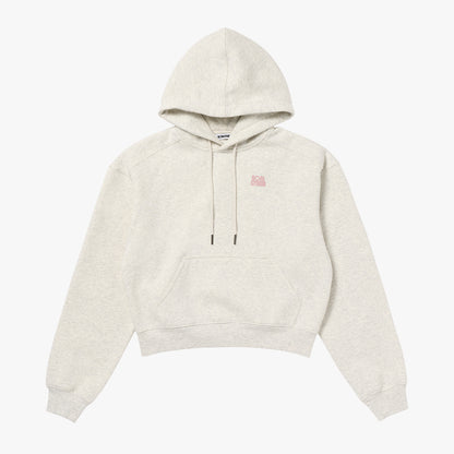 W'S ESSENTIAL BRUSHED HOODIE - OATMEAL