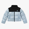 W'S CROPPED PUFFER DOWN JACKET - SKYBLUE