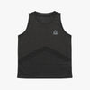W'S JACQUARD SLEEVELESS - CHARCOAL