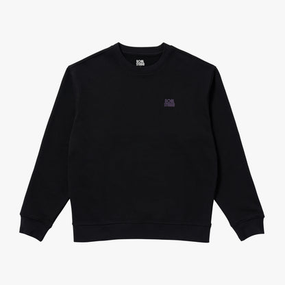 MAP LOGO CREWNECK - BLACK
