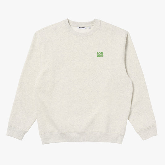 ESSENTIAL BRUSHED SWEAT - OATMEAL