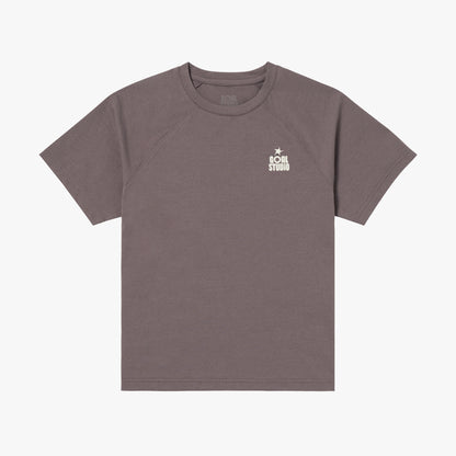 W'S ESSENTIAL AIRDRY TEE - BROWN