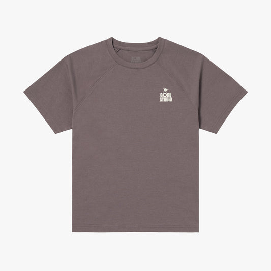 W'S ESSENTIAL AIRDRY TEE - BROWN
