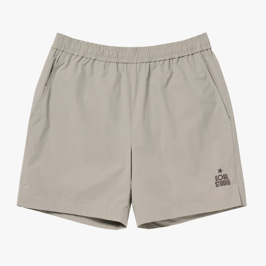 M'S ESSENTIAL STRETCH SHORTS - BEIGE