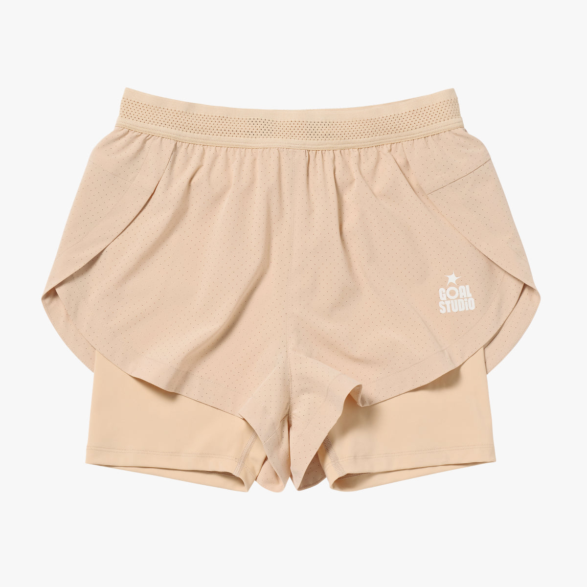W'S 2" RUNNING SHORTS - SAND