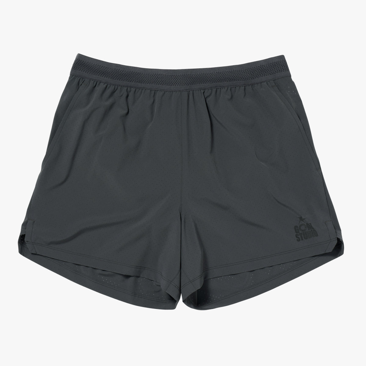 M'S 5" RUNNING SHORTS - CHARCOAL