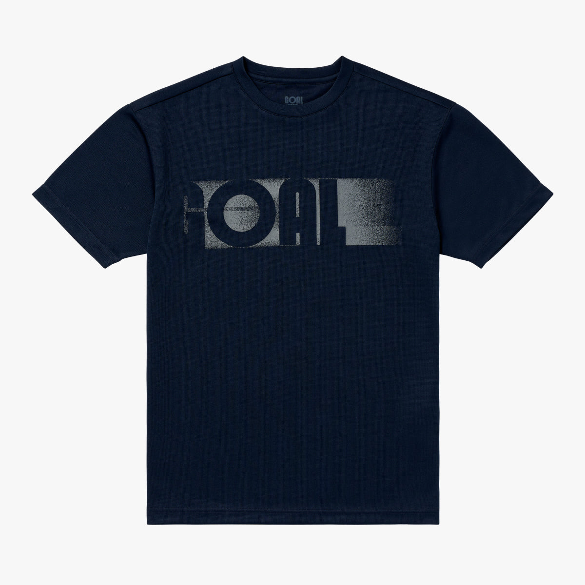ACTIVE FRONT GOAL LOGO TEE - NAVY
