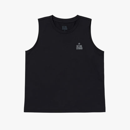 W'S ESSENTIAL AIRDRY SLEEVELESS - BLACK