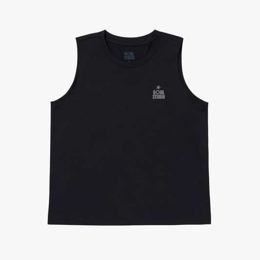 W'S ESSENTIAL AIRDRY SLEEVELESS - BLACK