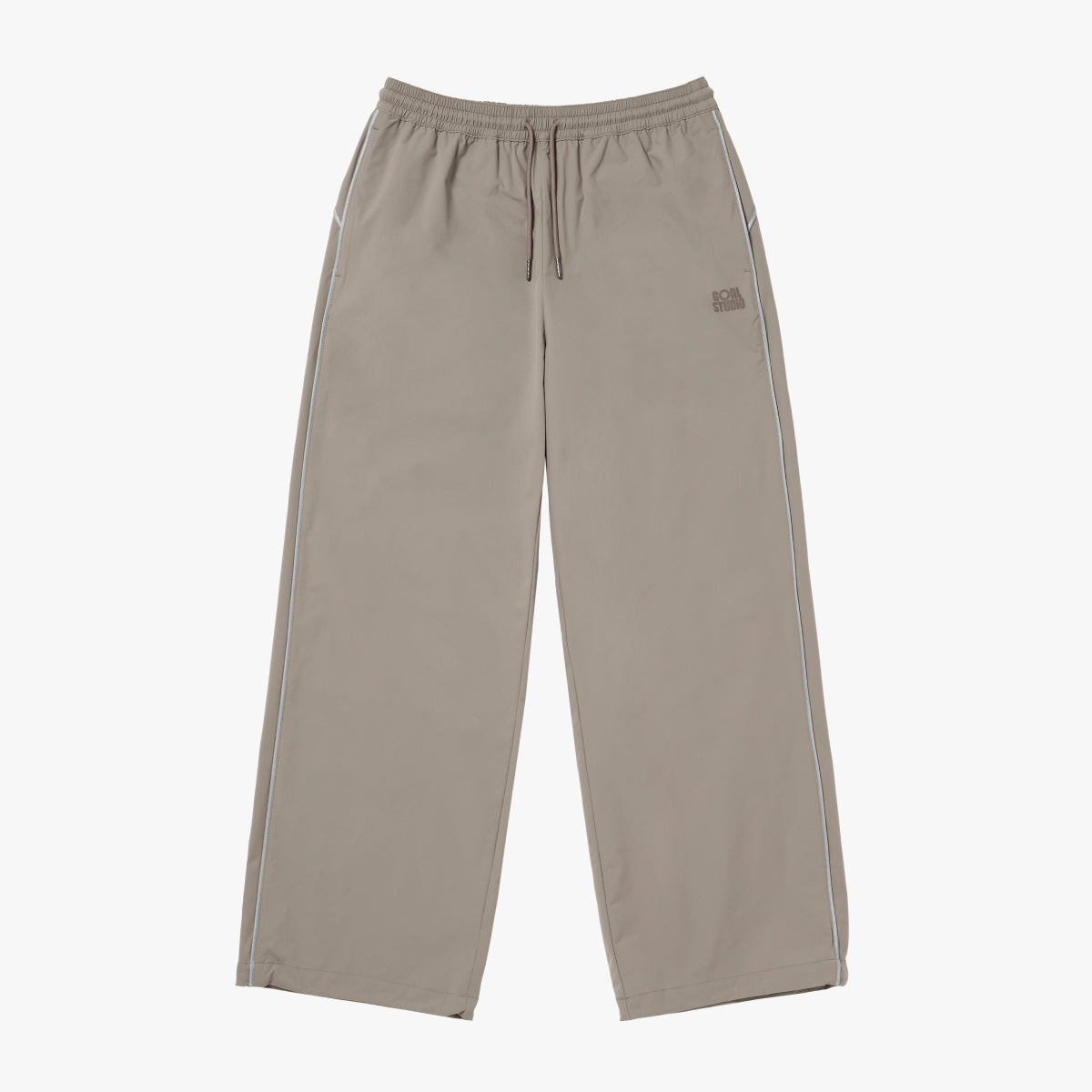 W'S STRETCH TRACK PANTS - DARK BEIGE