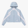 W'S COLOR-BLOCK JACKET - SKYBLUE