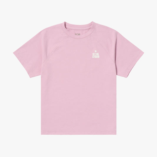W'S ESSENTIAL AIRDRY TEE - LIGHT PINK