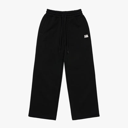 W'S ESSENTIAL BRUSHED PANTS - BLACK