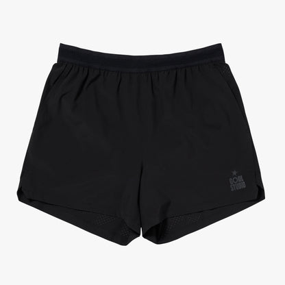 M'S 5" RUNNING SHORTS - BLACK