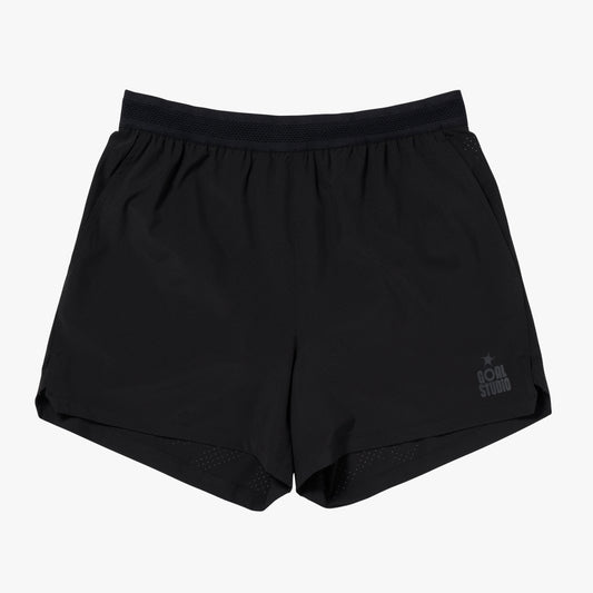 M'S 5" RUNNING SHORTS - BLACK