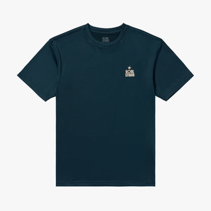 ACTIVE TRACK GOAL LOGO TEE - DARK GREEN
