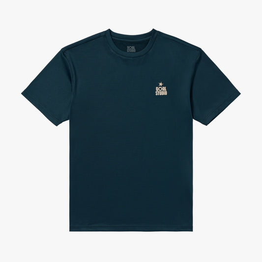 ACTIVE TRACK GOAL LOGO TEE - DARK GREEN