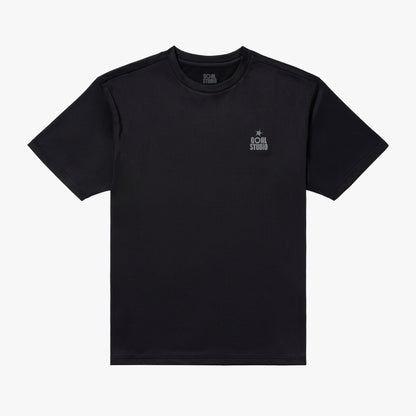 ACTIVE TRACK GOAL LOGO TEE - BLACK