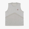 M'S JACQUARD SLEEVELESS - BEIGE