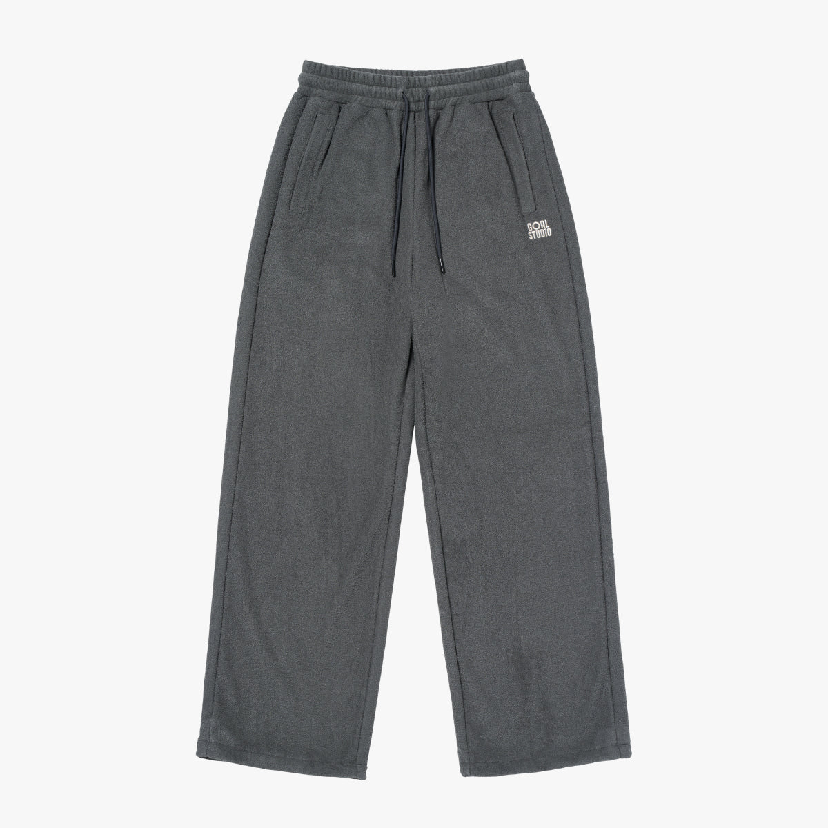 W'S TERRY FLEECE PANTS - CHARCOAL