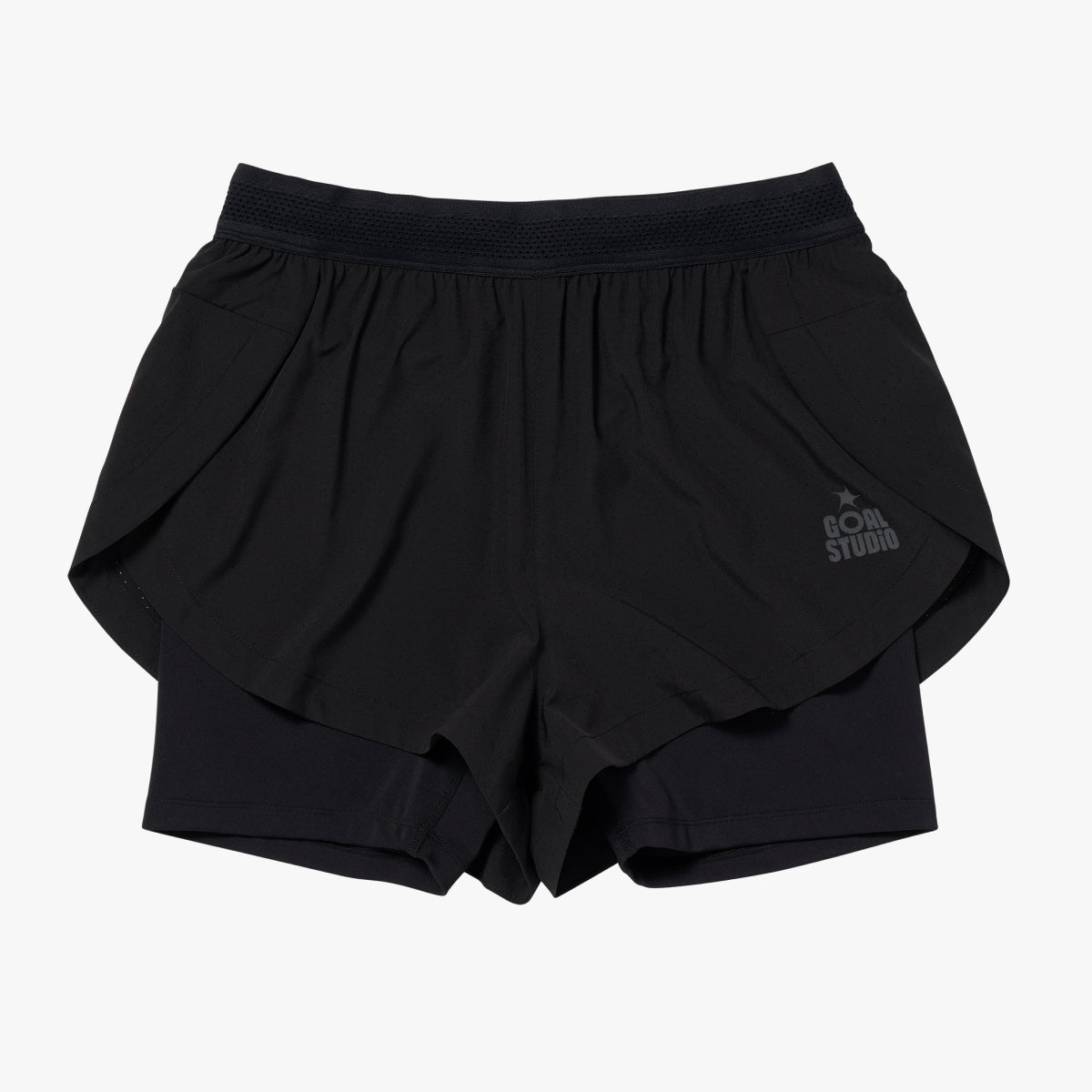 W'S 2" RUNNING SHORTS - BLACK