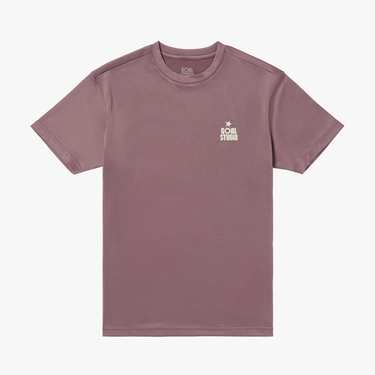 ACTIVE TRACK GOAL LOGO TEE - BRICK