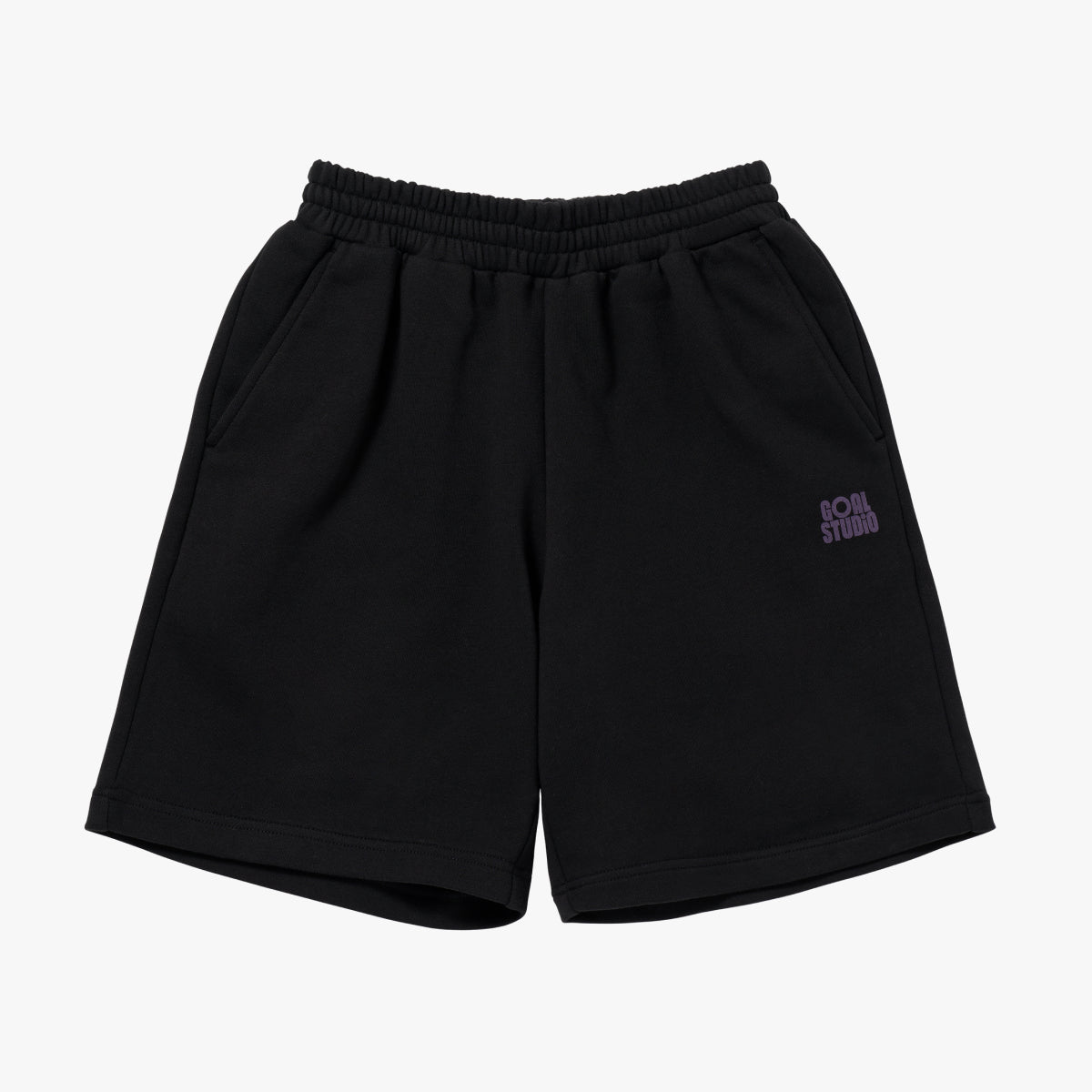 SWEAT JERSEY SHORTS - BLACK