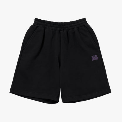 SWEAT JERSEY SHORTS - BLACK