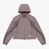 W'S COLOR-BLOCK JACKET - BROWN