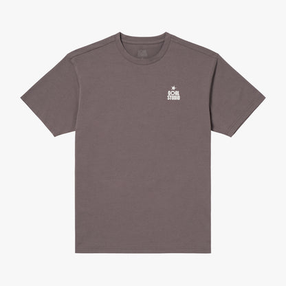 M'S ESSENTIAL AIRDRY TEE - BROWN