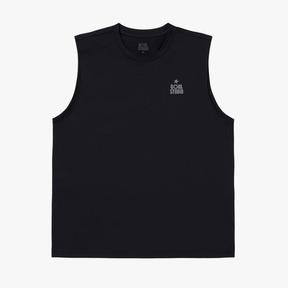 M'S ESSENTIAL AIRDRY SLEEVELESS - BLACK