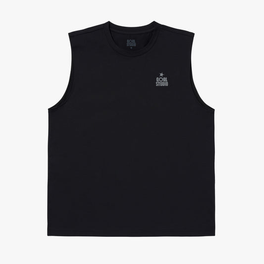M'S ESSENTIAL AIRDRY SLEEVELESS - BLACK