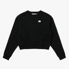 W'S ESSENTIAL BRUSHED SWEAT - BLACK