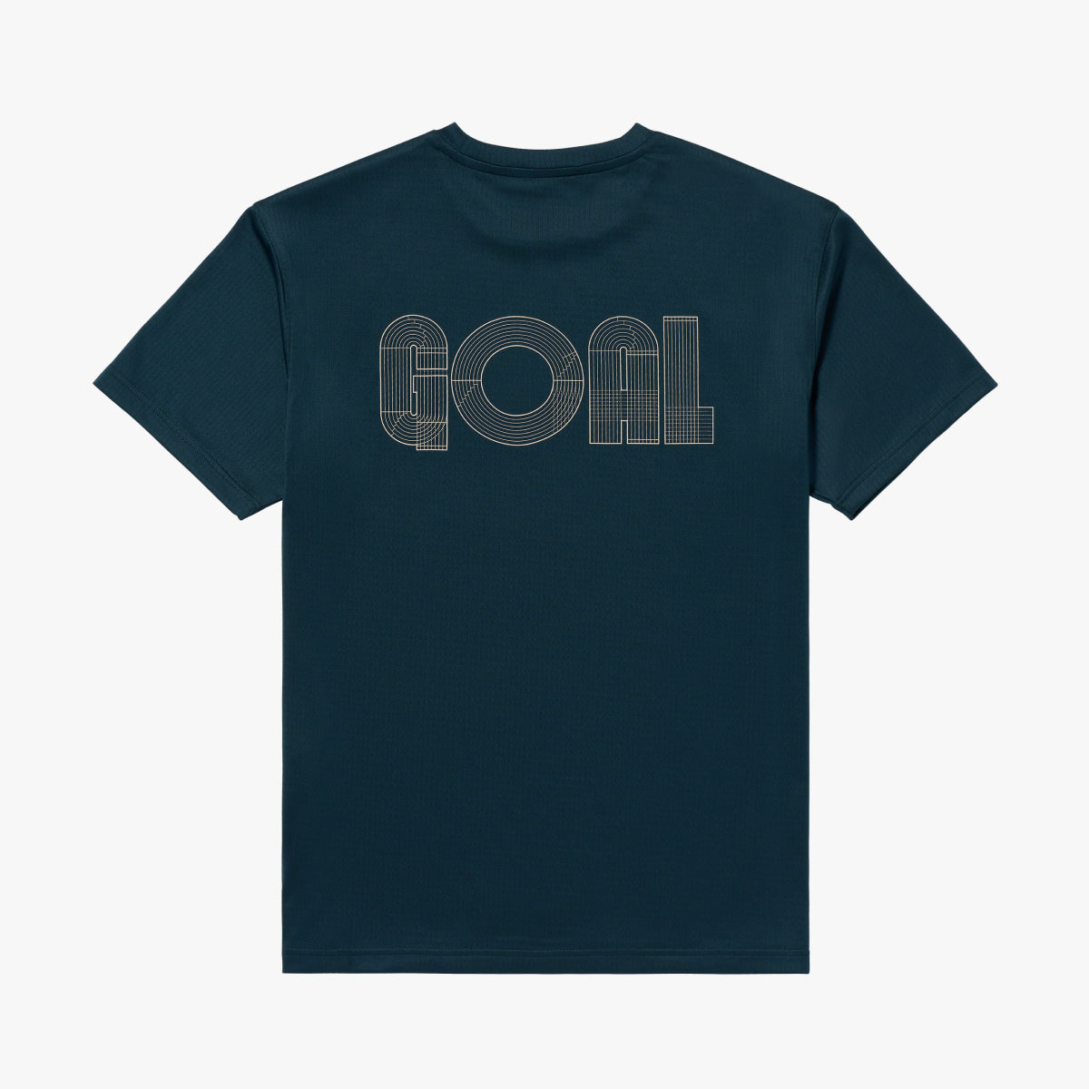 ACTIVE TRACK GOAL LOGO TEE - DARK GREEN