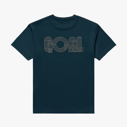 ACTIVE TRACK GOAL LOGO TEE - DARK GREEN