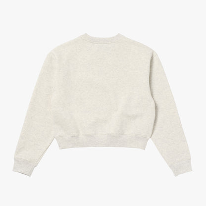 W'S ESSENTIAL BRUSHED SWEAT - OATMEAL