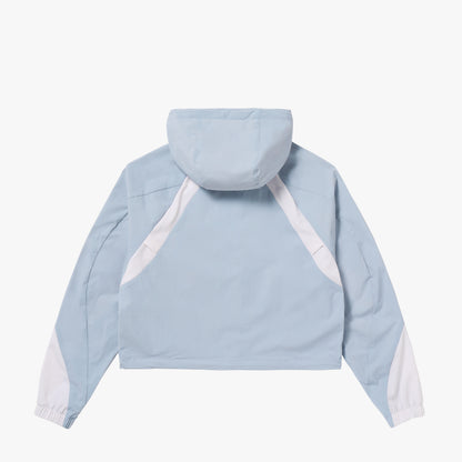 W'S COLOR-BLOCK JACKET - SKYBLUE