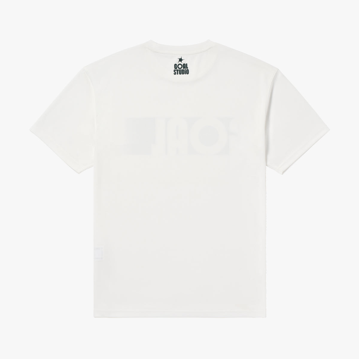ACTIVE FRONT GOAL LOGO TEE - OFF WHITE