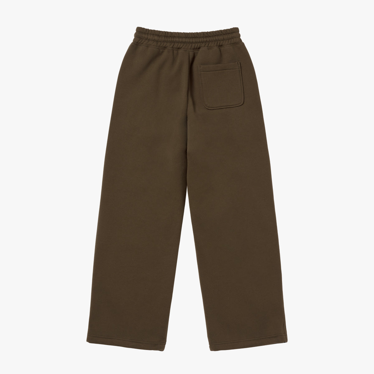 W'S ESSENTIAL BRUSHED PANTS - DARK BROWN