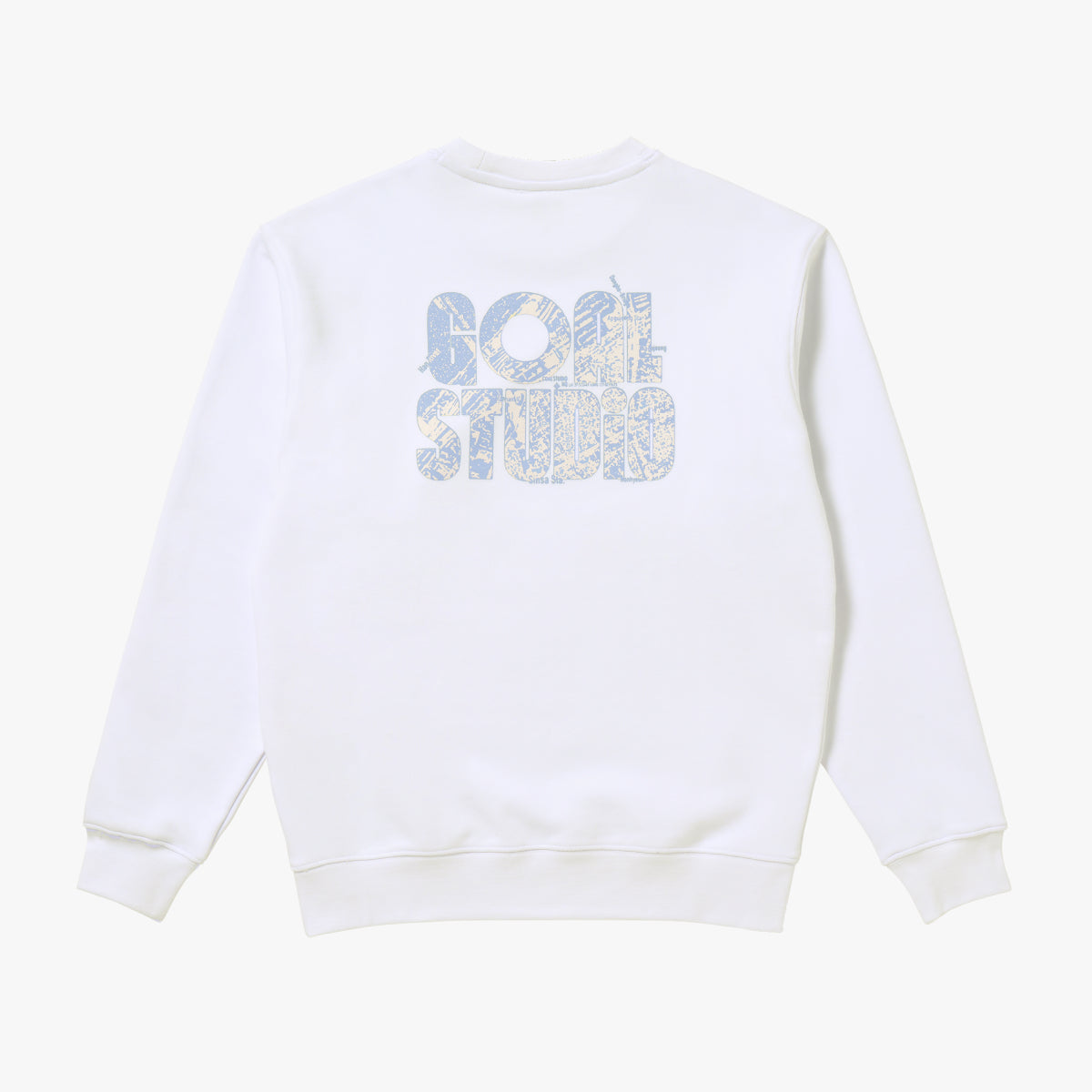 MAP LOGO CREWNECK - OFF WHITE