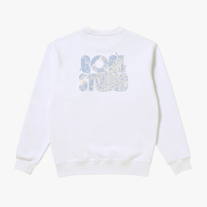 MAP LOGO CREWNECK - OFF WHITE