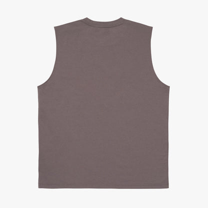 M'S ESSENTIAL AIRDRY SLEEVELESS - BROWN