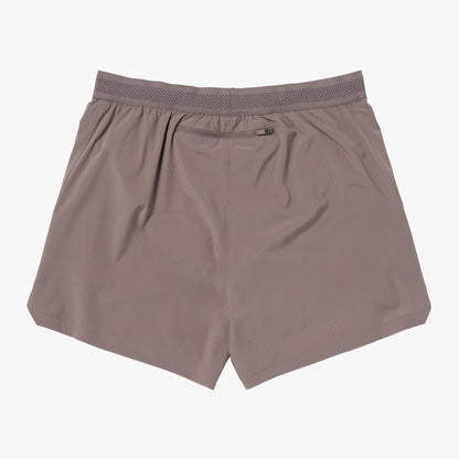 M'S 5" RUNNING SHORTS - BROWN