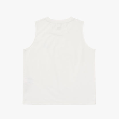 W'S ESSENTIAL AIRDRY SLEEVELESS - OFF WHITE
