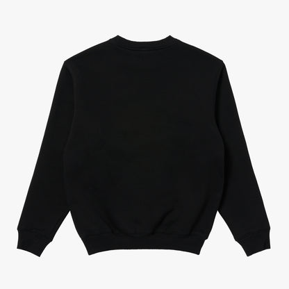 ESSENTIAL BRUSHED SWEAT - BLACK