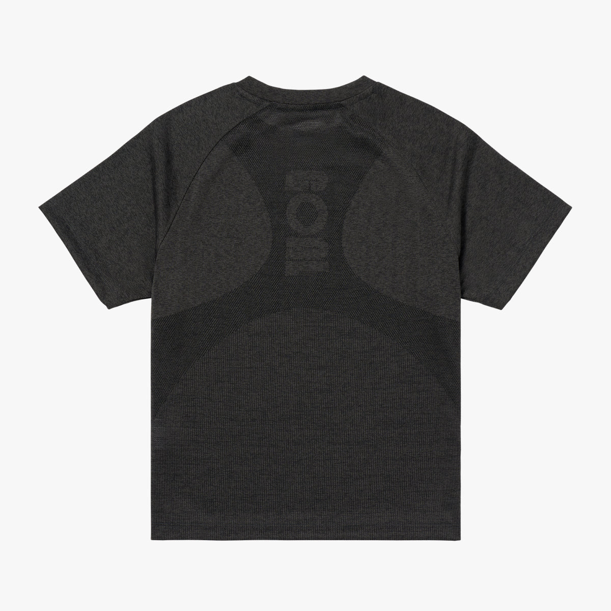 W'S JACQUARD TEE - CHARCOAL