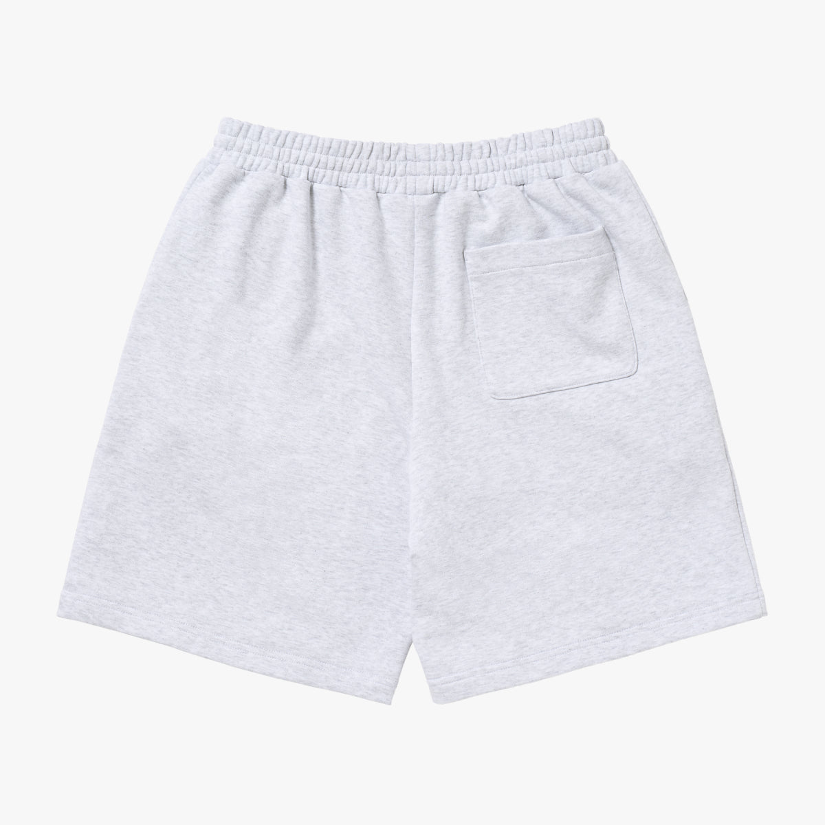 SWEAT JERSEY SHORTS - MELANGE GREY