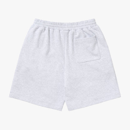 SWEAT JERSEY SHORTS - MELANGE GREY