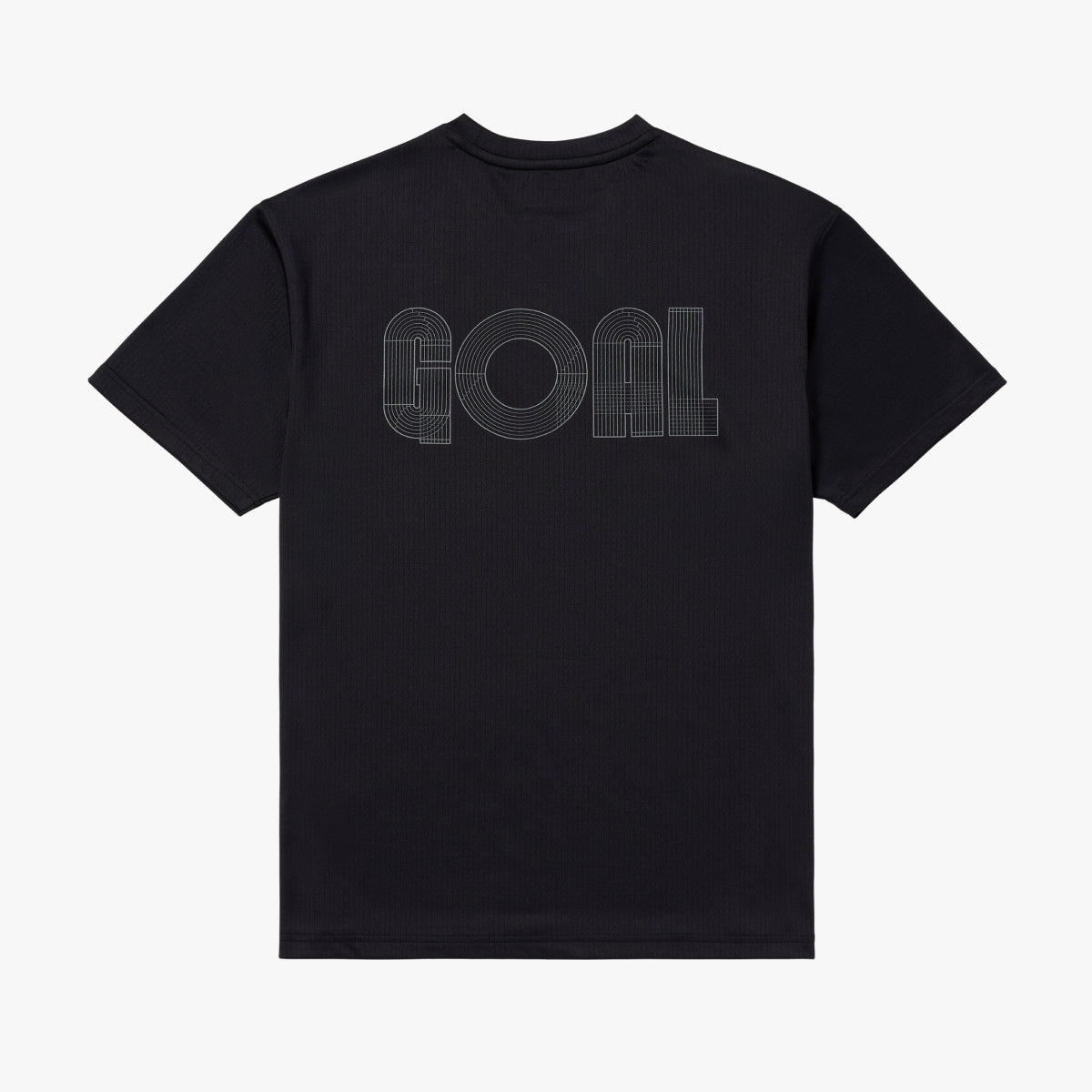 ACTIVE TRACK GOAL LOGO TEE - BLACK